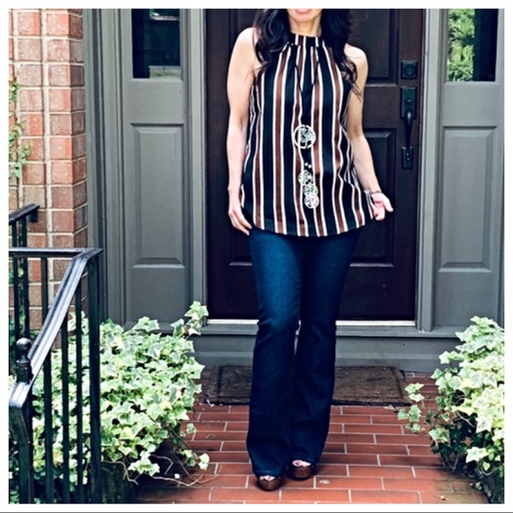 ✨LAST ONE ✨Chic striped sleeveless top - Picture 7 of 8